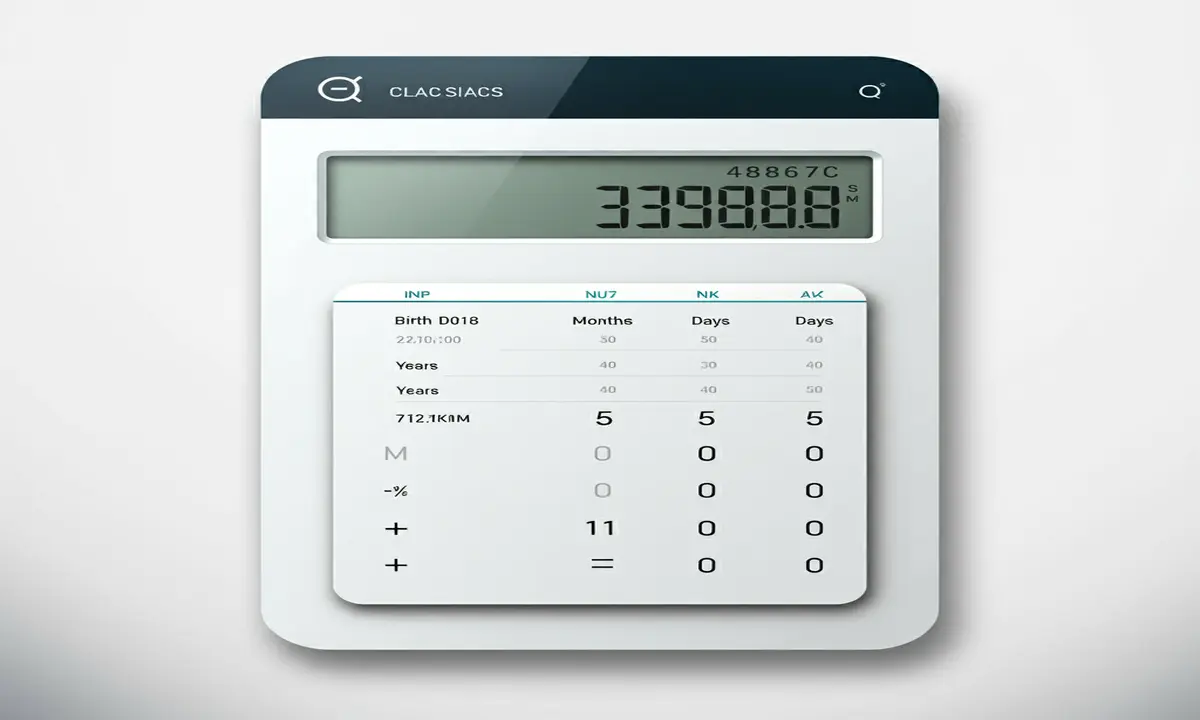 Chronological Age Calculator