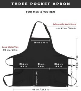 Chef Works Unisex Three Pocket Apron
